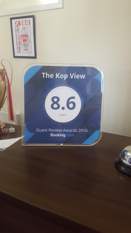 The Kop View Hotell Liverpool Exteriör bild